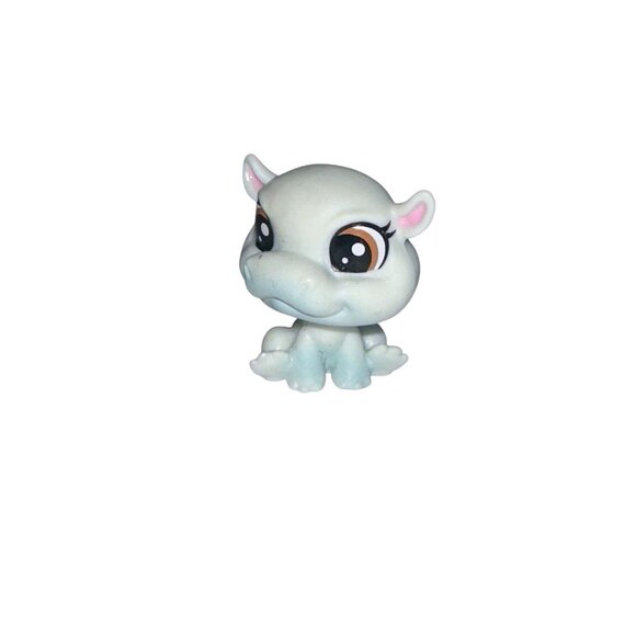 Hasbro Other - Littlest Pet Shop LPS Carlie Hippocampo #1-148 Mini Hippo Gray